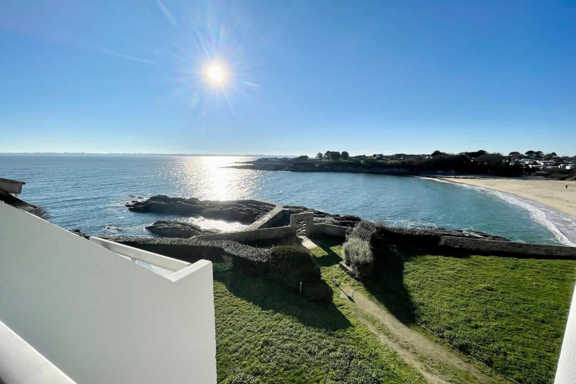Pieds Dans L'Eau T2 Archi Cosy - Vue Mer 180 Ploemeur Exterior foto