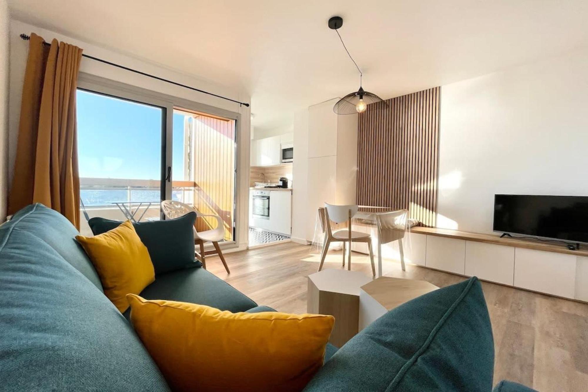 Pieds Dans L'Eau T2 Archi Cosy - Vue Mer 180 Ploemeur Exterior foto