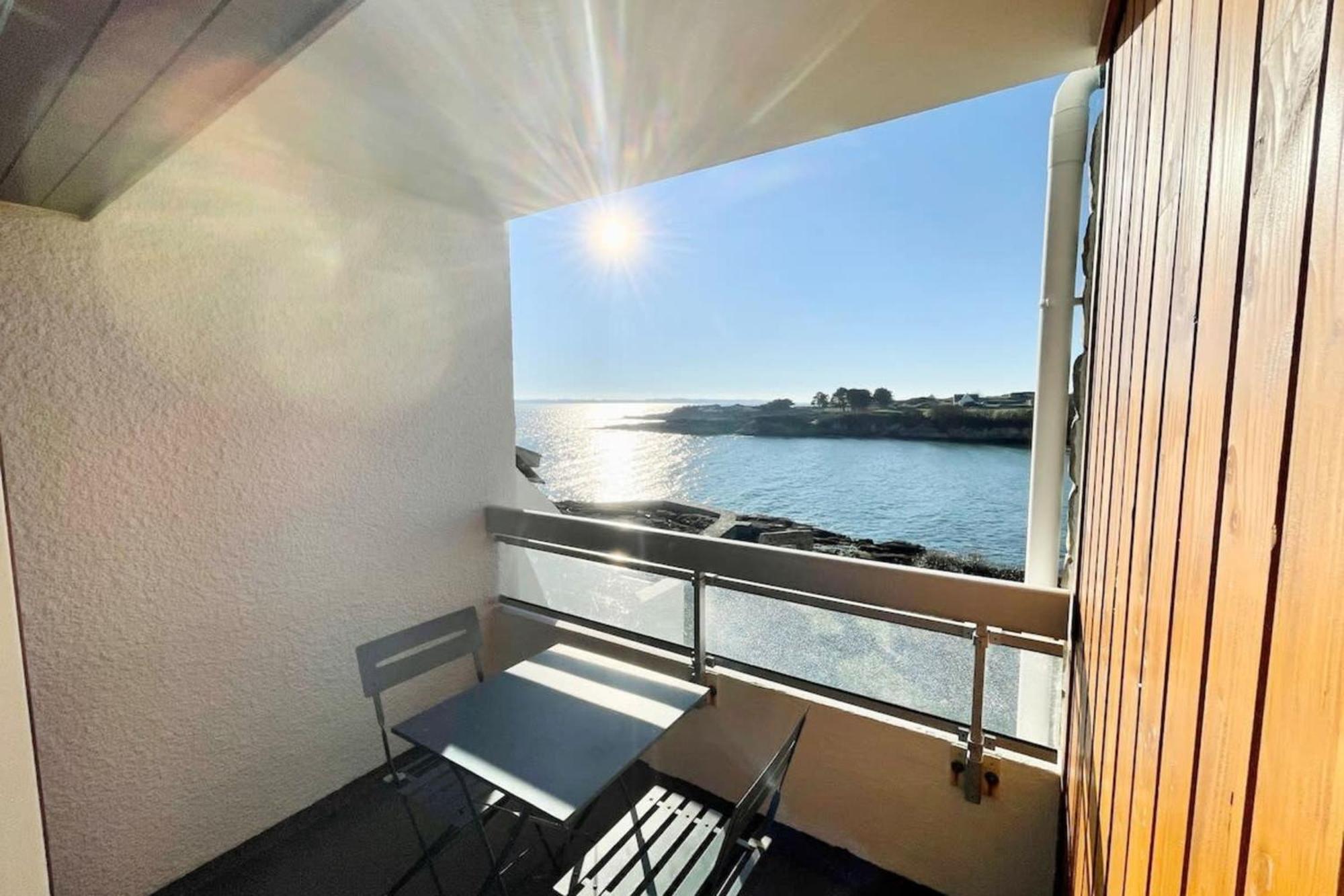 Pieds Dans L'Eau T2 Archi Cosy - Vue Mer 180 Ploemeur Exterior foto